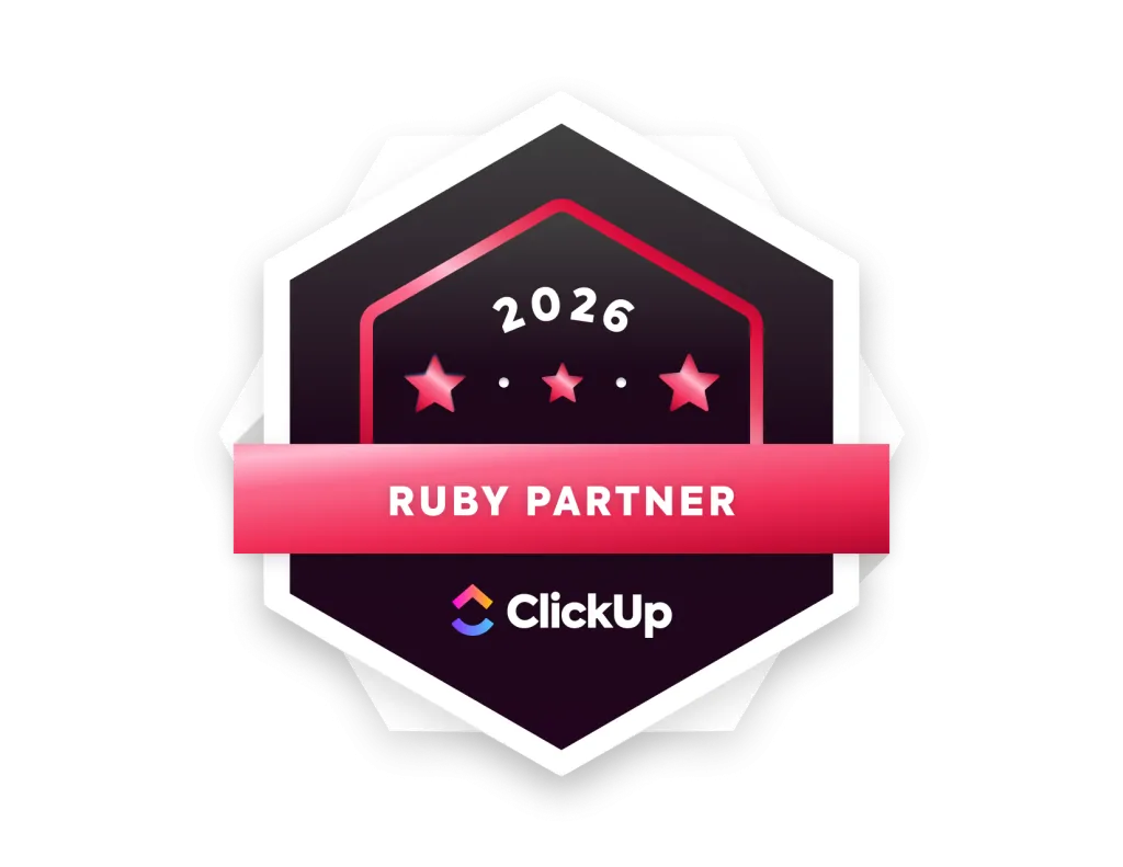 ClickUp Ruby Partner