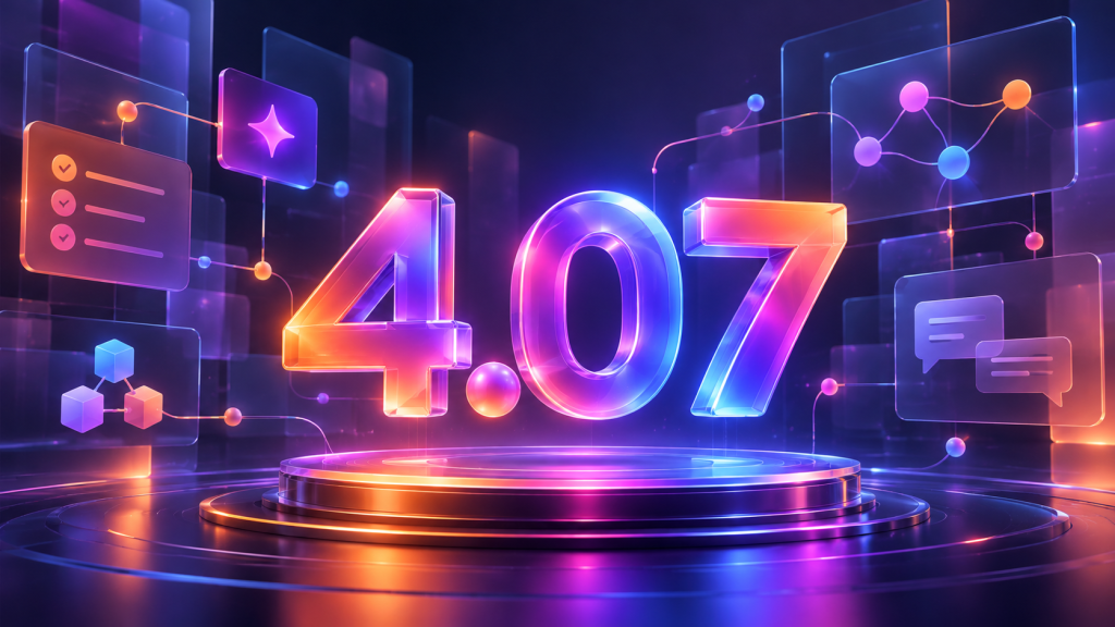Capa TaskUP da ClickUp Release 4.07